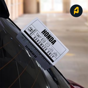 Handwash Car Label Sticker