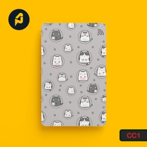Meow Meow Cat Series 1 — Transit Card Skin Cover