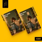 One More Page. cosy reading café card skin for Transit and ATM cards