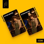 After Hours. night barista café card skin for Transit and ATM cards